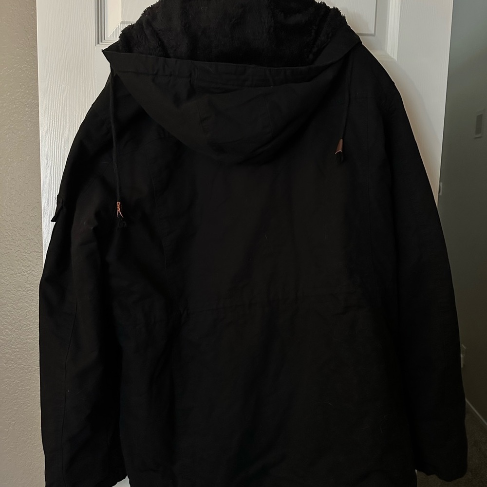 Black Hooded Jacket - Picture 6 of 8